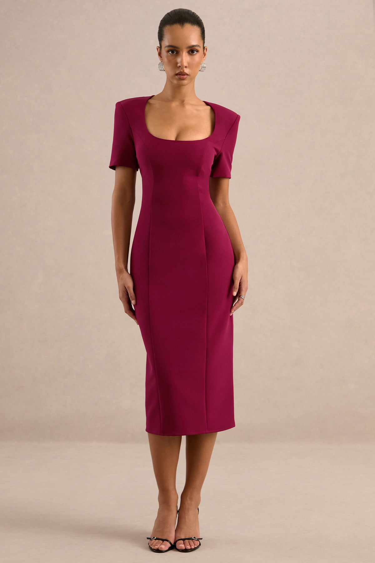 ECM_HR_CL138777102 - Elisiae Burgundy Scoop-Neck Midi Dress2.jpg