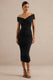 ECM_HR_CL138780001 - Evanthe _ Black Wrapped Bardot-Neck Midi Dress 2.jpg