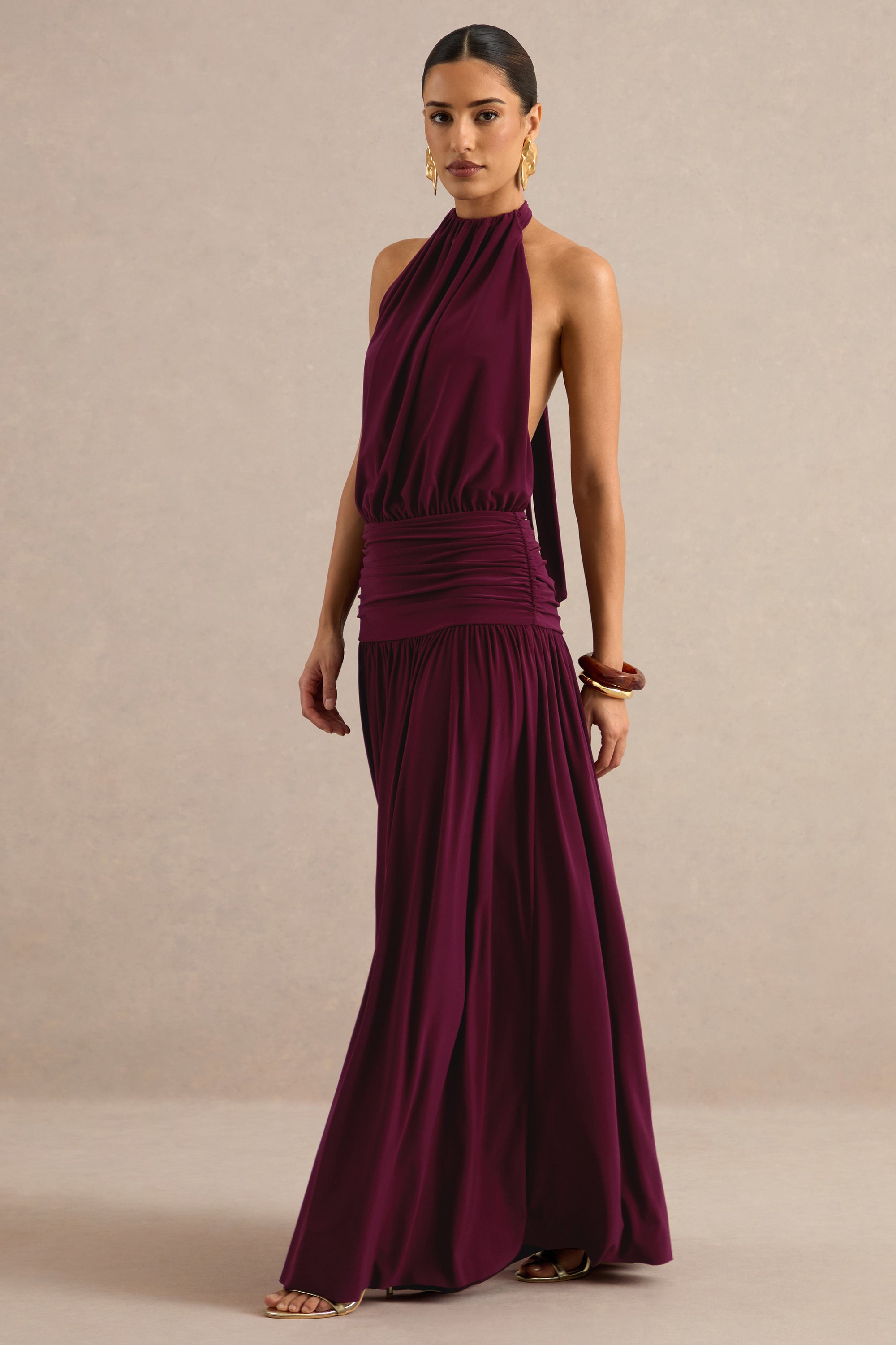 ECM_HR_CL138798102 - Hilarie _ Burgundy Halter-Neck Maxi Dress 2.jpg