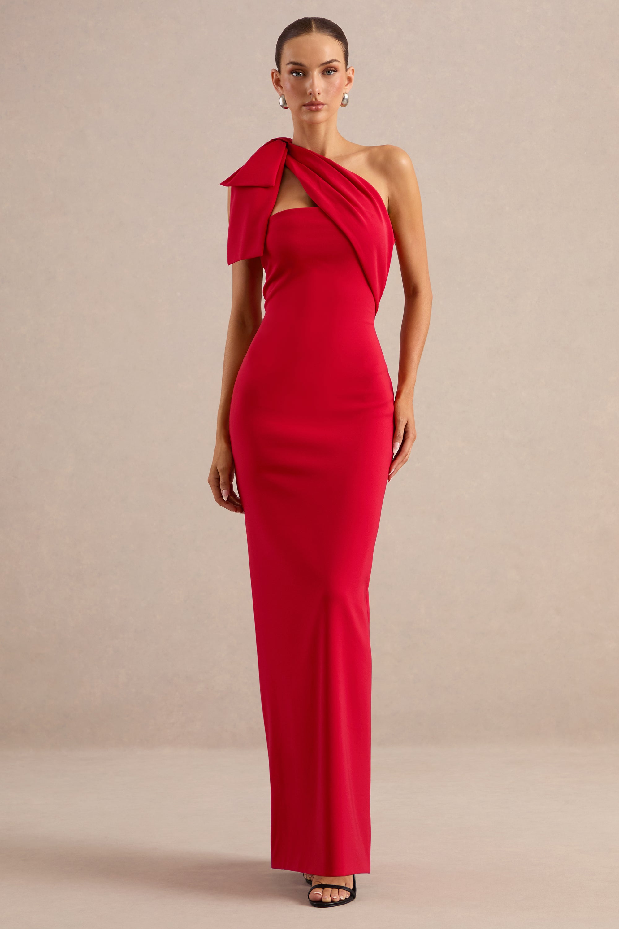 ECM_HR_CL138806100 - Adara _ Red Asymmetric-Neck Maxi Dress With Bow-Detail 0.jpg
