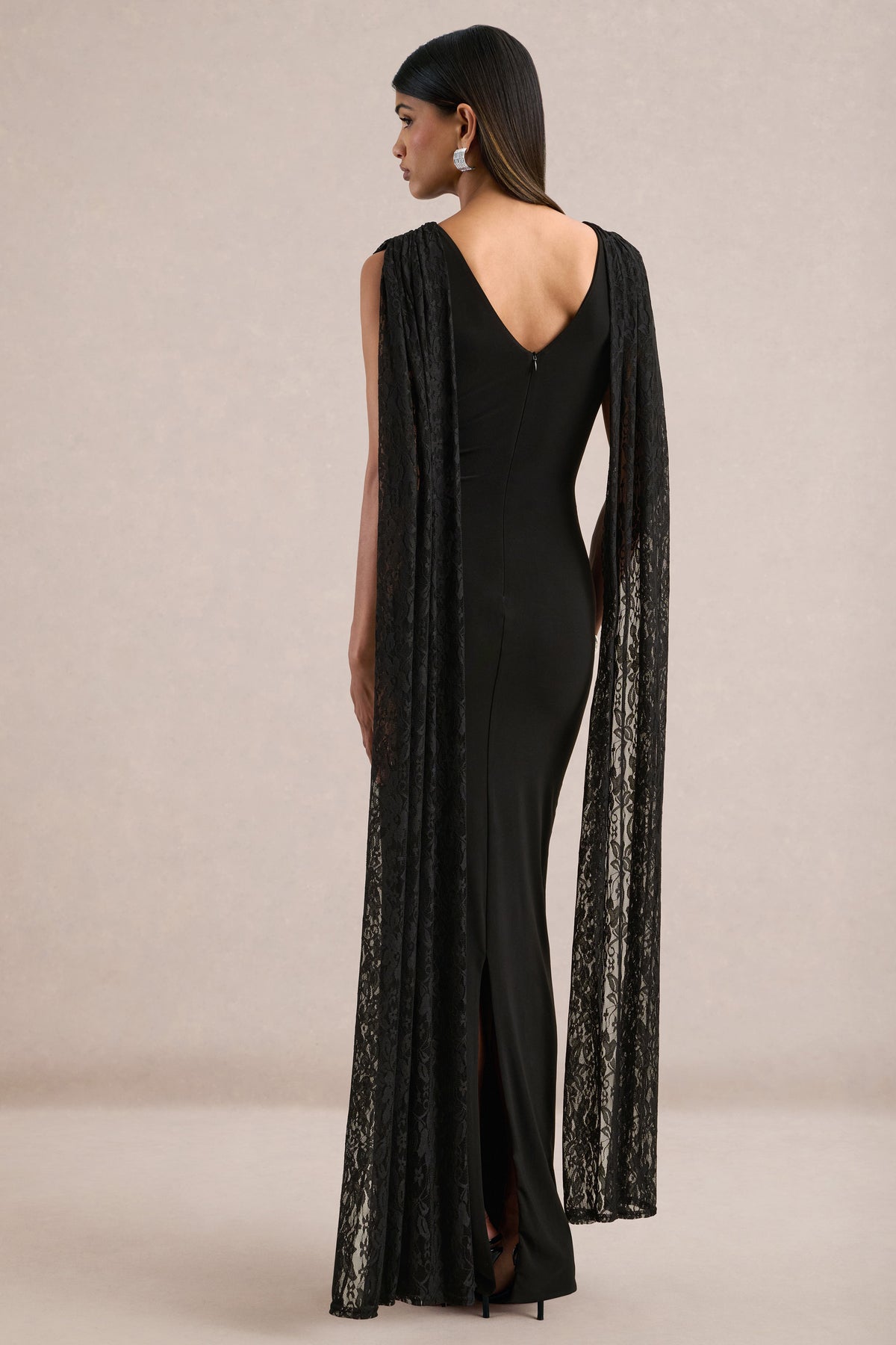 ECM_HR_CL138811001 - Eliette _ Black Lace V-Neck Maxi Dress With Cape Sleeves5.jpg