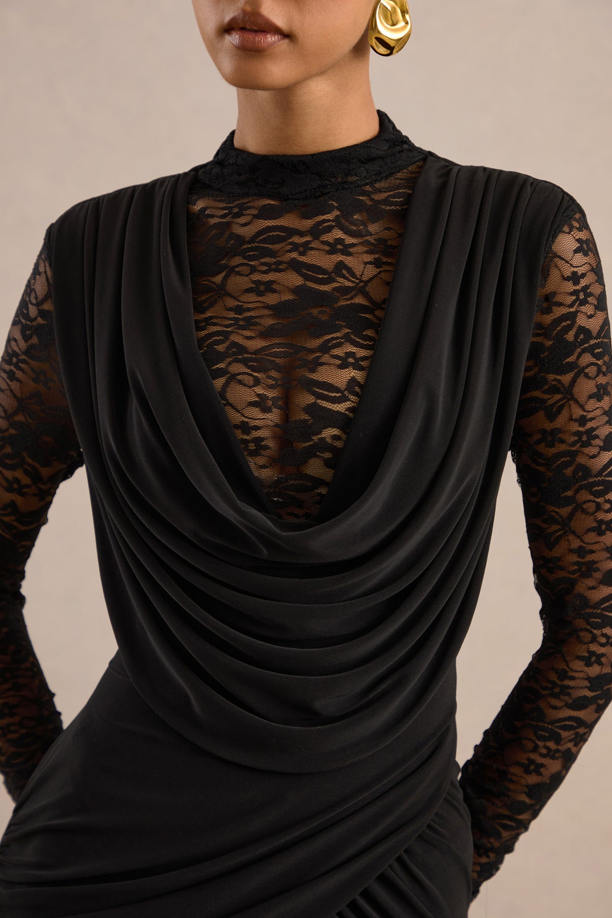 ECM_HR_CL138817001 - Veradis Black High-Neck Maxi Dress With Lace Detailing3.jpg