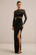 ECM_HR_CL138871001 - Marika _ Black Velvet Mesh Insert Maxi Dress with Thigh Split0.jpg