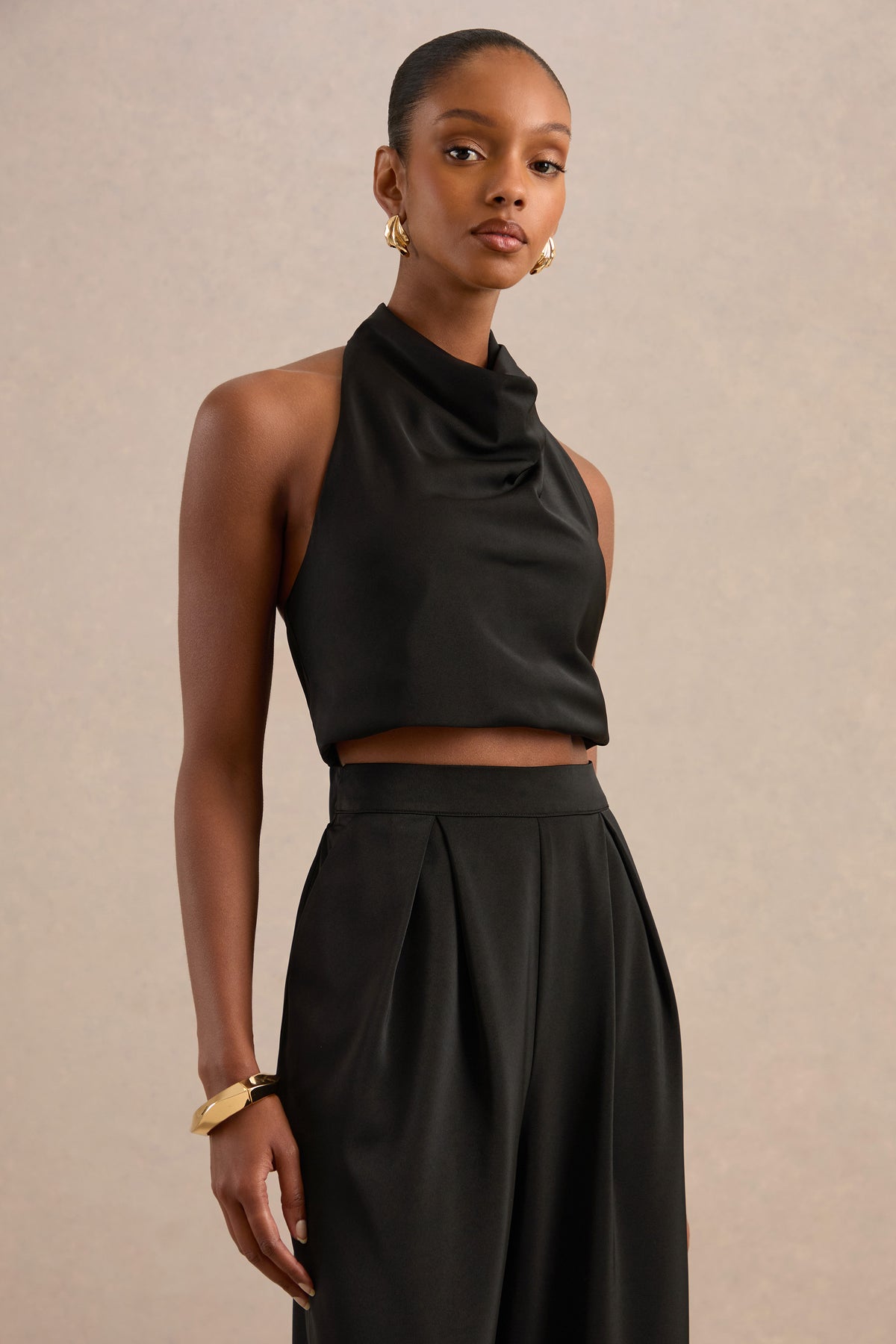 CL138967001 - Marne Black Satin High Cowl Neck Crop Top6.jpg