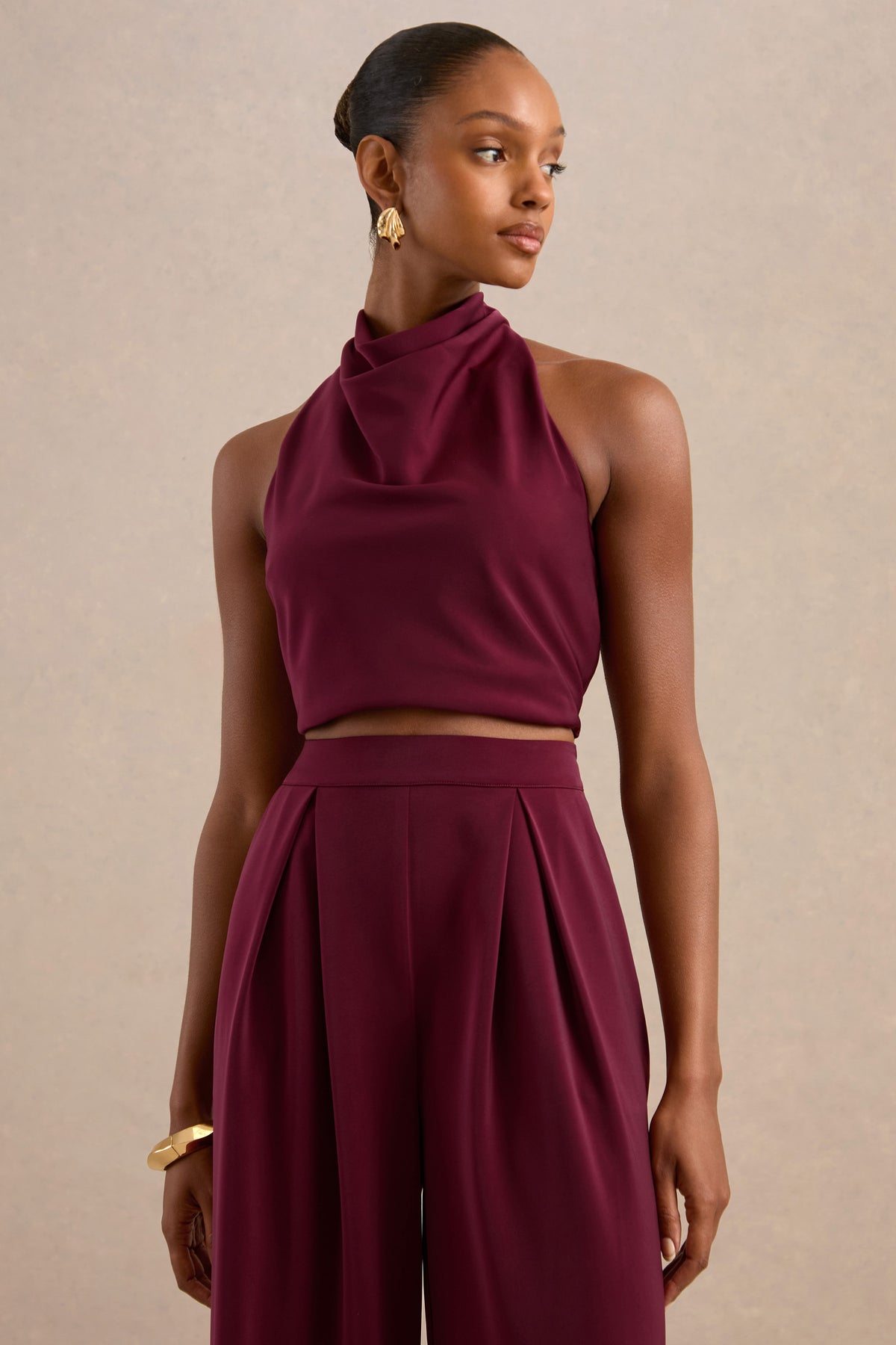 CL138967101 - Marne Berry Satin High Cowl Neck Crop Top5.jpg