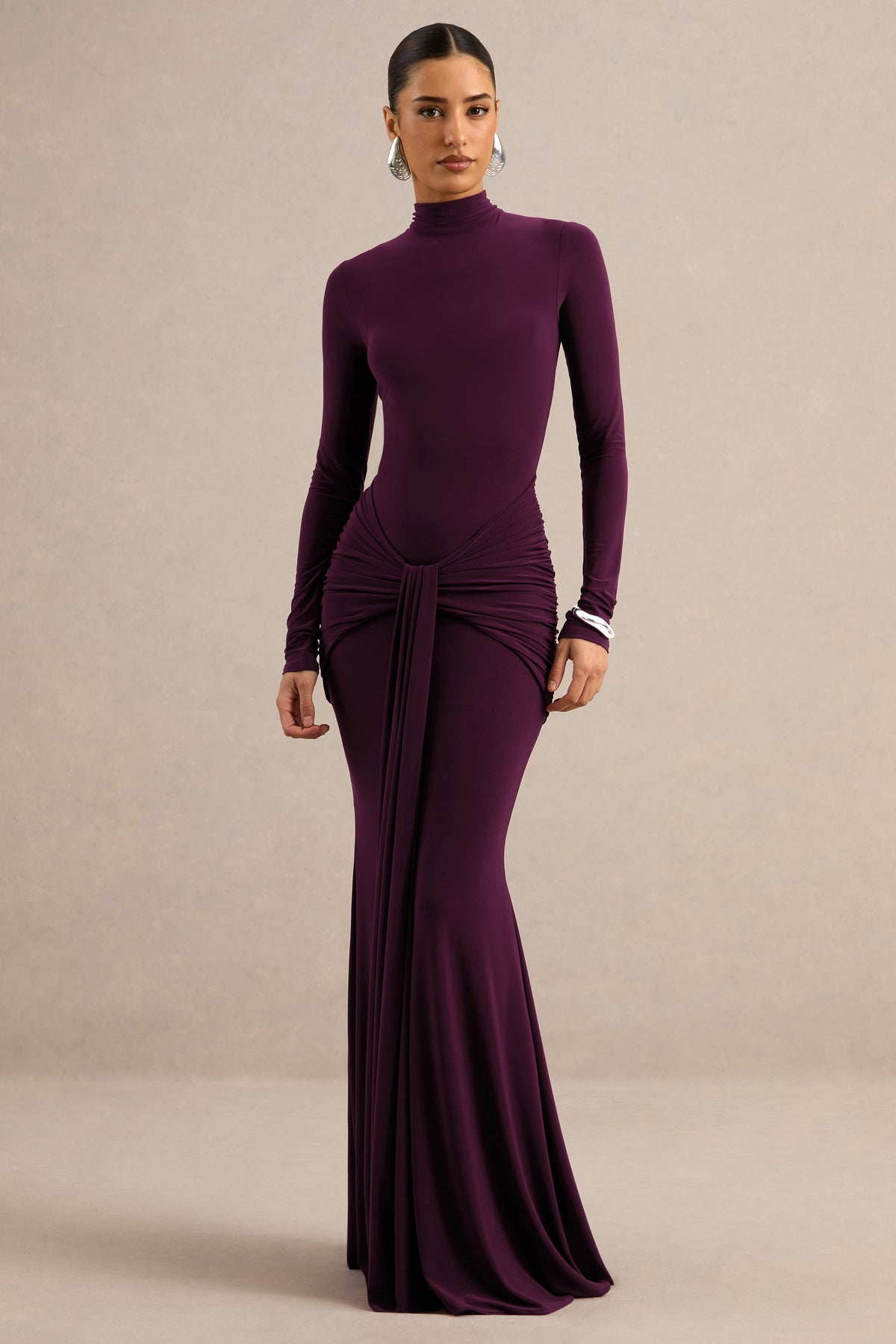 ECM_HR_CL139086090 - Seraphita _ Plum High-Neck Maxi Dress 0.jpg