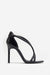 Pluto | Black Patent Diamante Heeled Sandals - Club L London - AUS