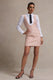 Oxford | Pink Boucle Sleeveless Pinafore - Club L London - AUS