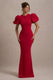 Love Letters | Red Puff-Sleeve Maxi Dress - Club L London - AUS