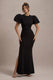 Love Letters | Black Puff-Sleeve Maxi Dress - Club L London - AUS