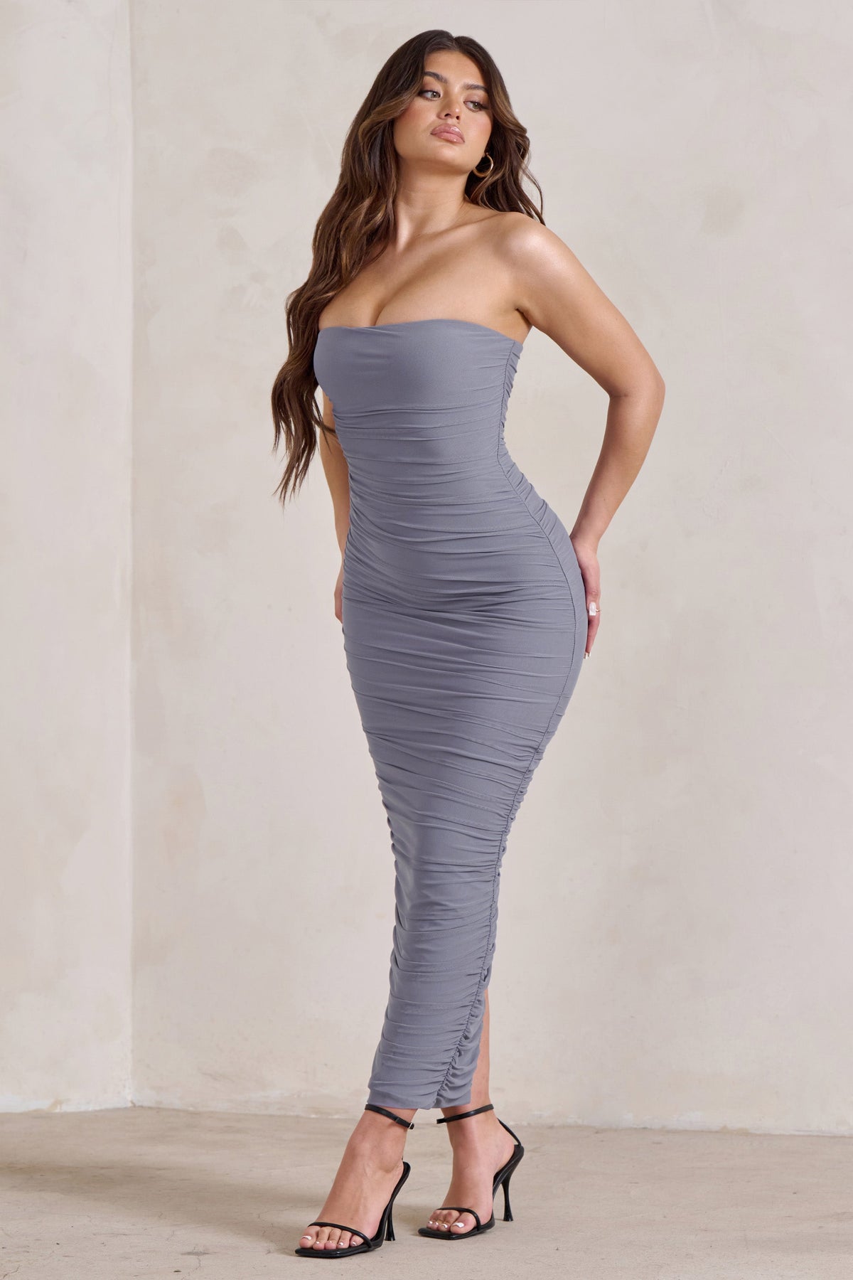 Grey on sale club dress